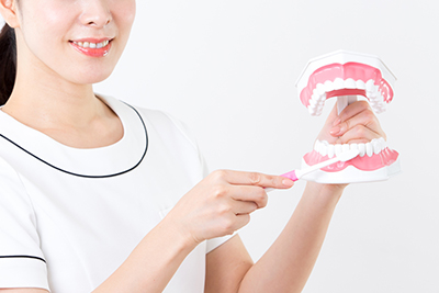 生活習慣を含んだ、総合的な歯磨き指導（TBI）